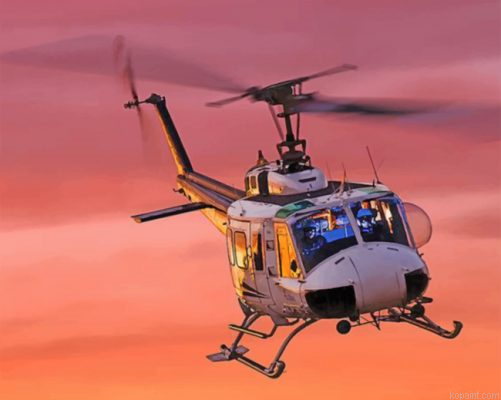 Aesthetic Helicopter Painting By Numberss.png