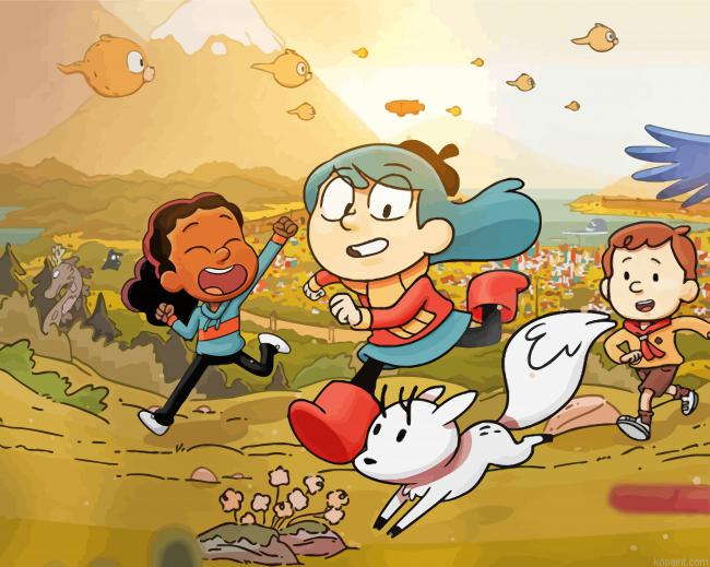 Aesthetic Hilda Animated Movie Painting By Numberss.png
