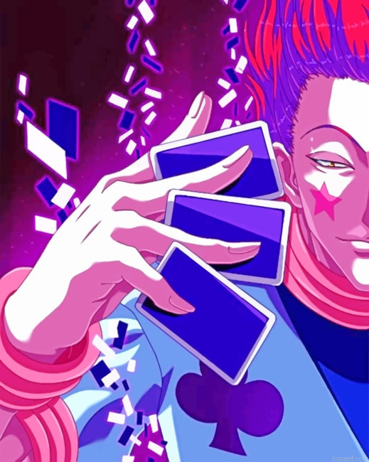 Aesthetic Hisoka Animes Painting By Numberss.png