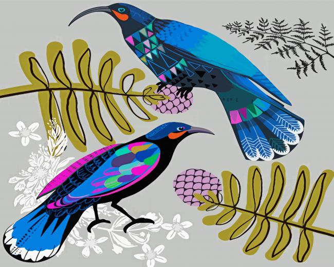 Aesthetic Huia Painting By Numberss.png