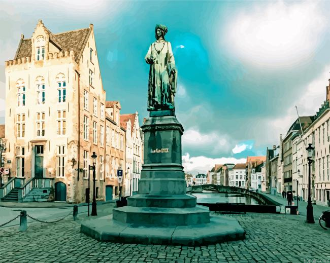 Aesthetic Jan Van Eyck Square Paint By Numbers.png