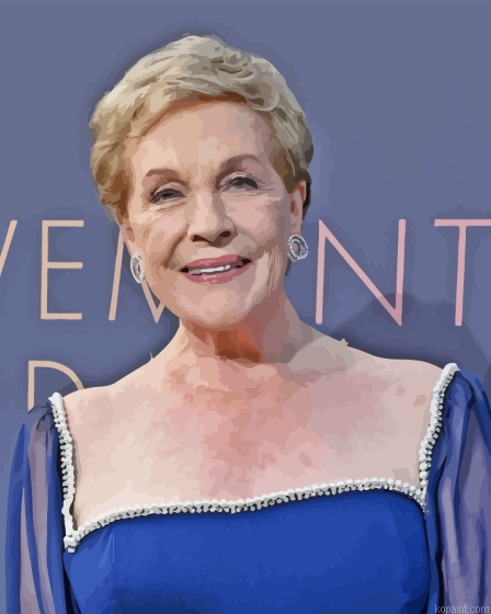 Aesthetic Julie Andrews Painting By Numberss.png