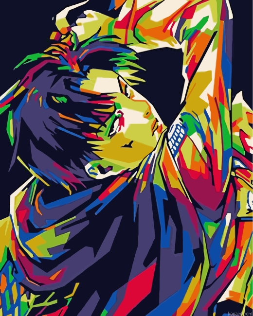 Aesthetic Levi Painting By Numberss.png