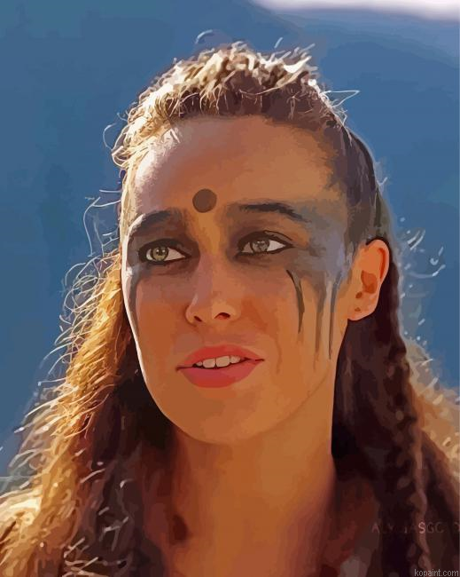 Aesthetic Lexa Painting By Numberss.png