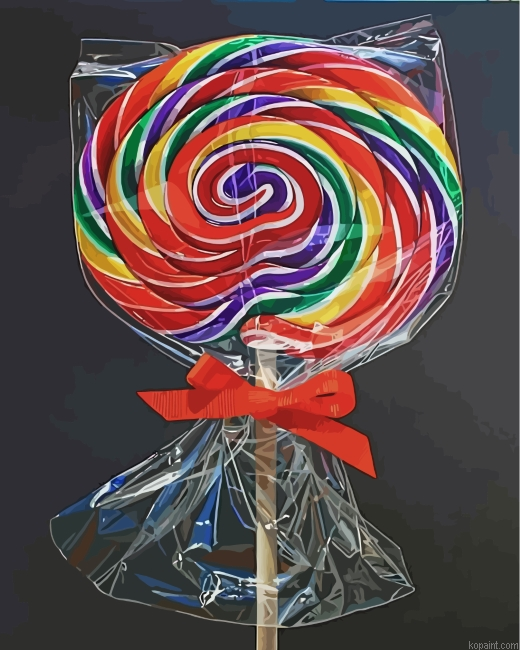 Aesthetic Lollipop Painting By Numberss.png