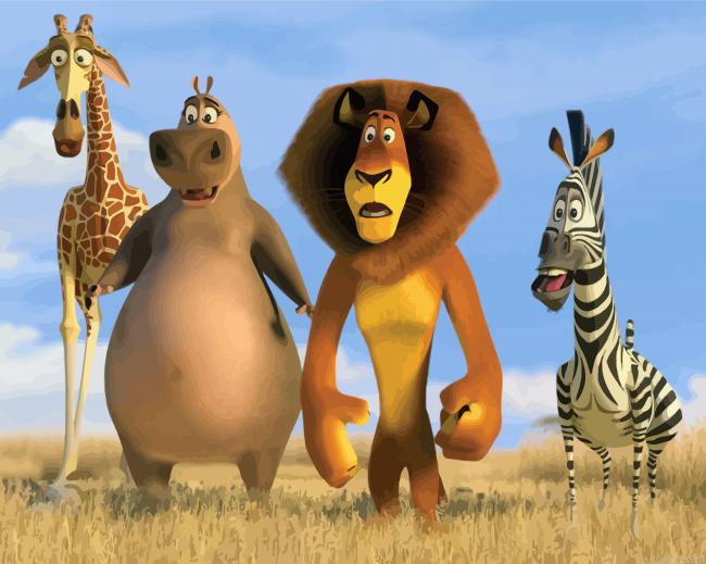 Aesthetic Madagascar Escape Painting By Numberss.png