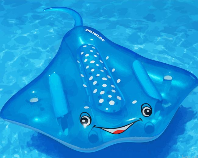 Aesthetic Manta Rays Painting By Numberss.png