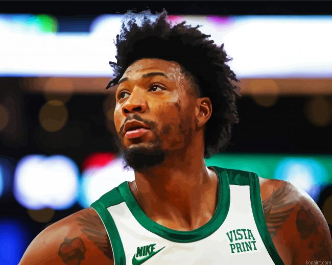 Aesthetic Marcus Smart Celtics Painting By Numberss.png