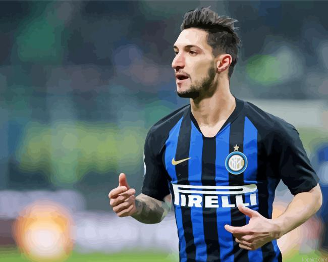 Aesthetic Matteo Politano Painting By Numberss.png