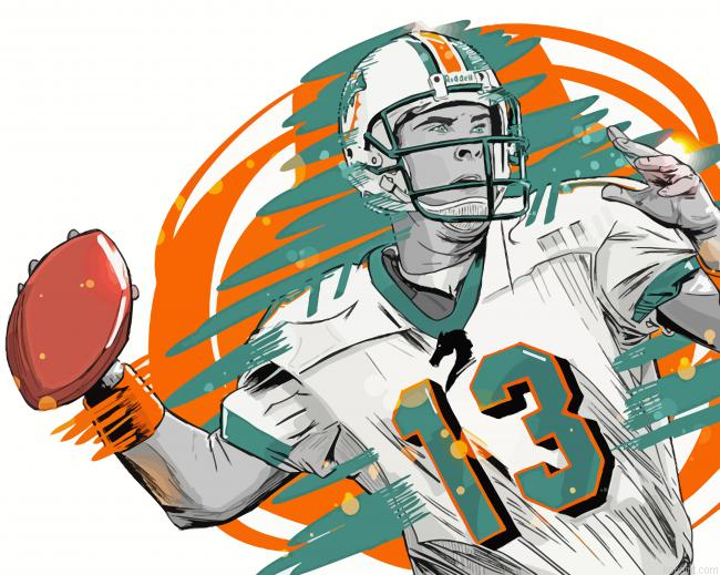 Aesthetic Miami Dolphins Painting By Numberss.png