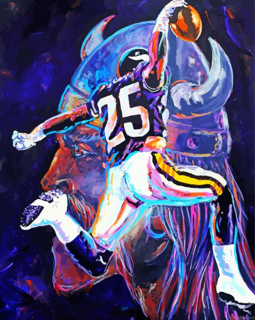 Aesthetic Minnesota Vikings Painting By Numberss.png