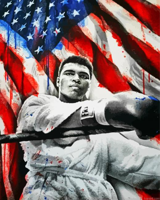 Aesthetic Muhammad Ali Painting By Numberss.png
