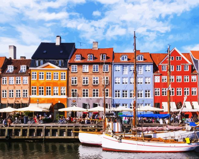 Aesthetic Nyhavn Painting By Numberss.png