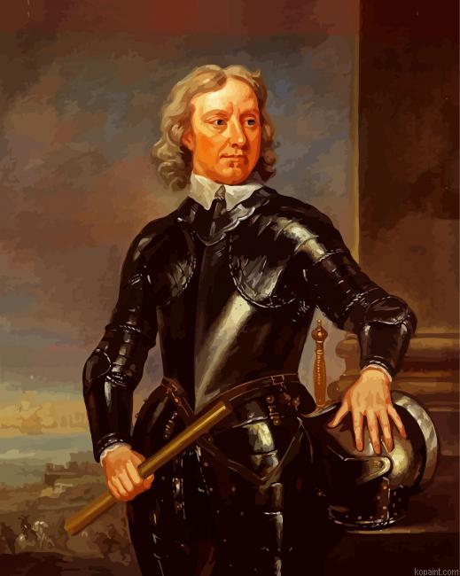 Aesthetic Oliver Cromwell Painting By Numberss.png