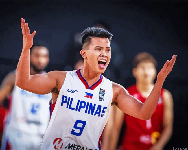 Aesthetic Pba Basketball Player Painting By Numberss.png