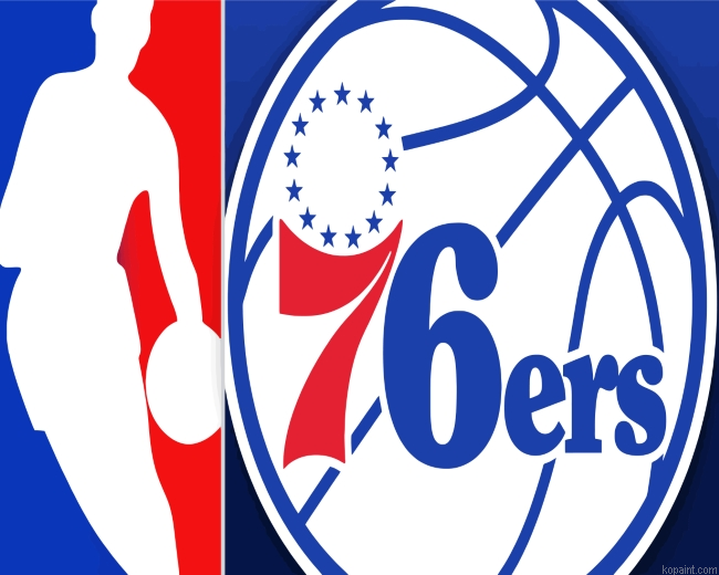Aesthetic Philadelphia 76ers Painting By Numberss.png