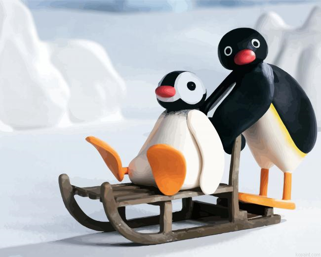 Aesthetic Pingu Paint By Numbers.png