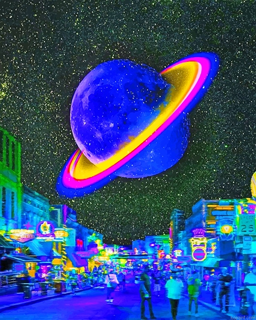 Aesthetic Planet New Painting By Numberss.png