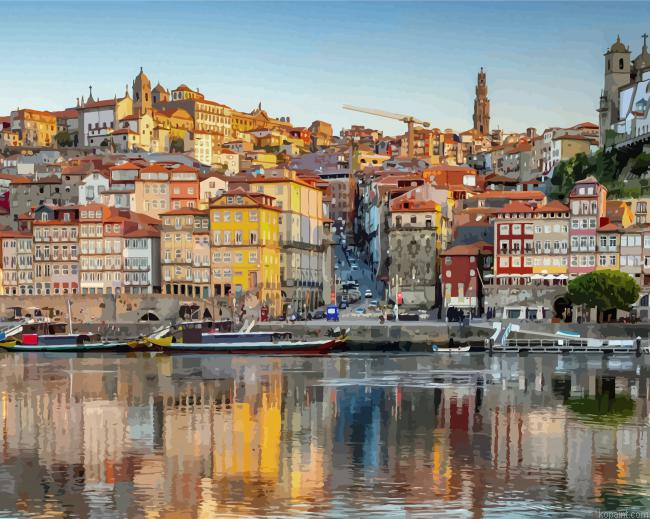 Aesthetic Porto Beach Paint By Numbers.png