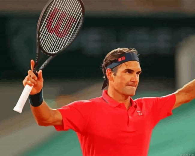 Aesthetic Roger Federer Painting By Numberss.png