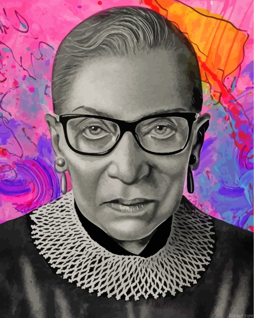 Aesthetic Ruth Bader Painting By Numberss.png