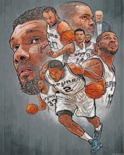 Aesthetic San Antonio Sprus Team Painting By Numberss.png