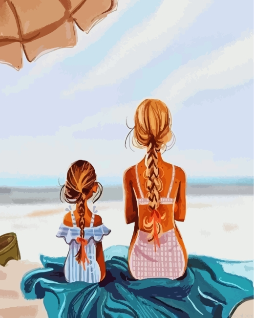 Aesthetic Sisters Painting By Numberss.png