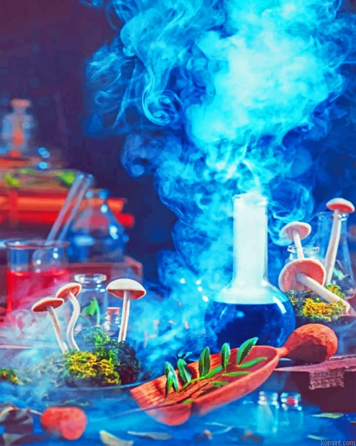 Aesthetic Smoke Painting By Numberss.png
