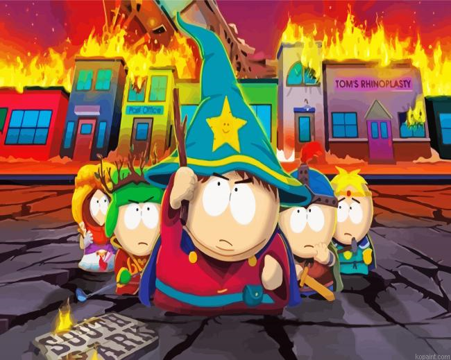 Aesthetic Southpark Painting By Numberss.png