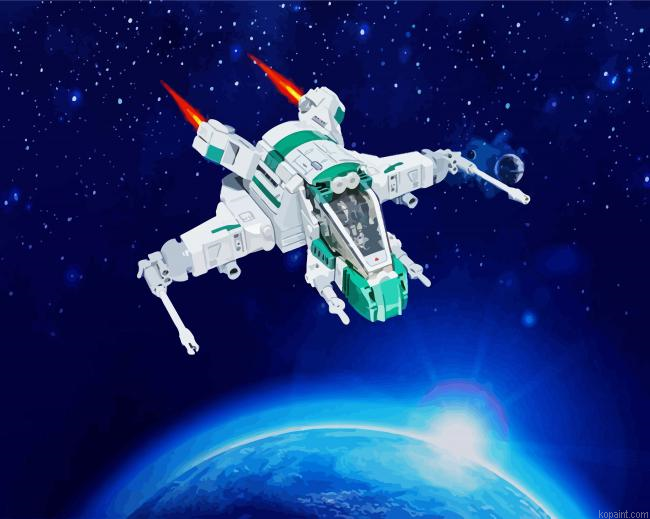 Aesthetic Spaceship Paint By Numbers.png