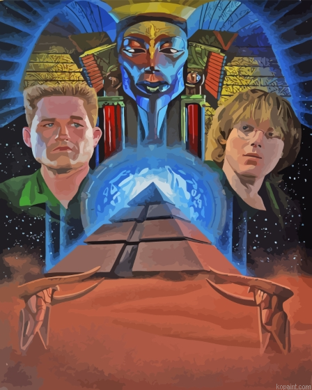 Aesthetic Stargate Paint By Numbers