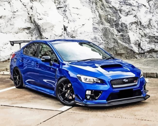 Aesthetic Subaru Wrx Painting By Numberss.png