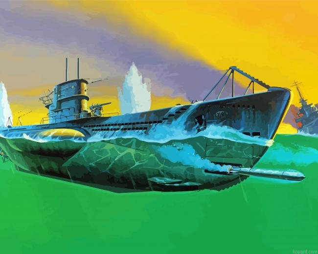 Aesthetic Submarines Painting By Numberss.png