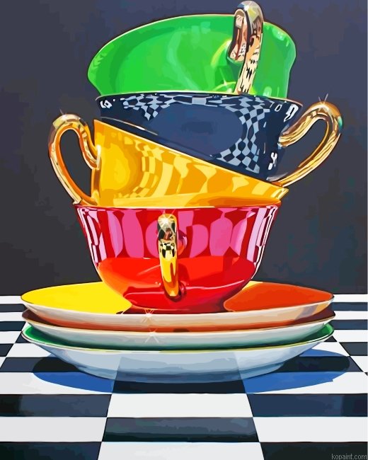 Aesthetic Teacups Painting By Numberss.png