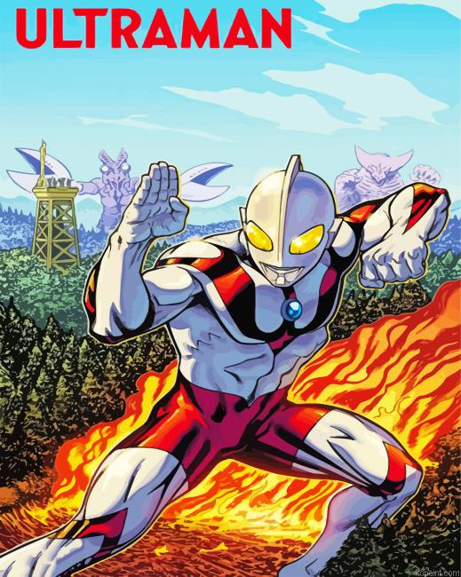 Aesthetic Ultraman Paint By Numbers.png