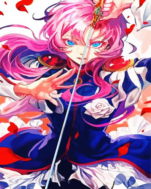 Aesthetic Utena Anime Paint By Numbers.png