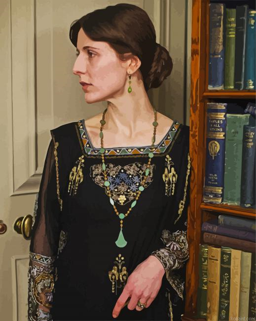 Aesthetic Virginia Woolf Painting By Numberss.png