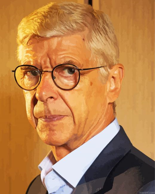 Aesthetic Wenger Arsene Painting By Numberss.png