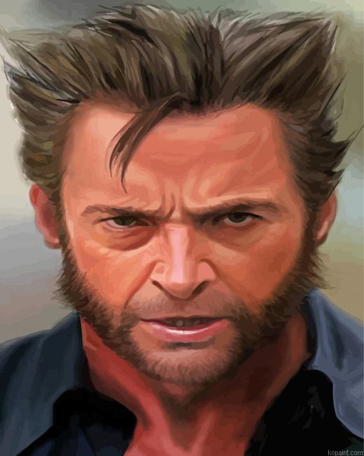Aesthetic Wolverine Paint By Numbers.png