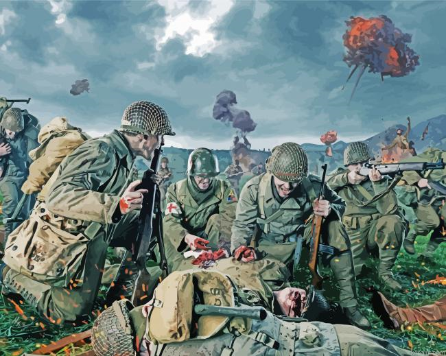 Aesthetic World War 2 Painting By Numberss.png