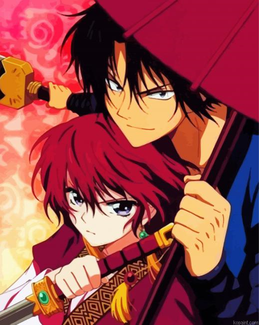 Aesthetic Yona of the Dawn manga anime Paint By Numbers