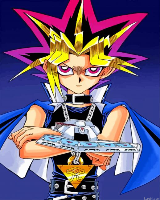 Aesthetic Yugi Muto Paint By Numbers.png
