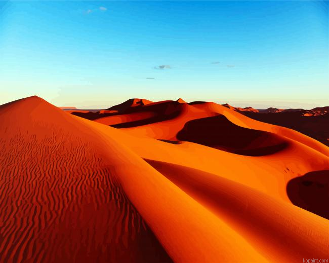 Africa Kalahari Desert Painting By Numberss.png