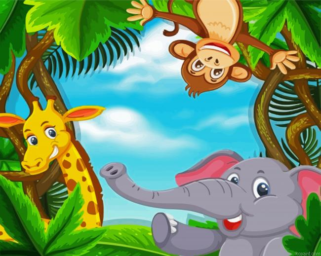 African Safari Animals Painting By Numberss.png