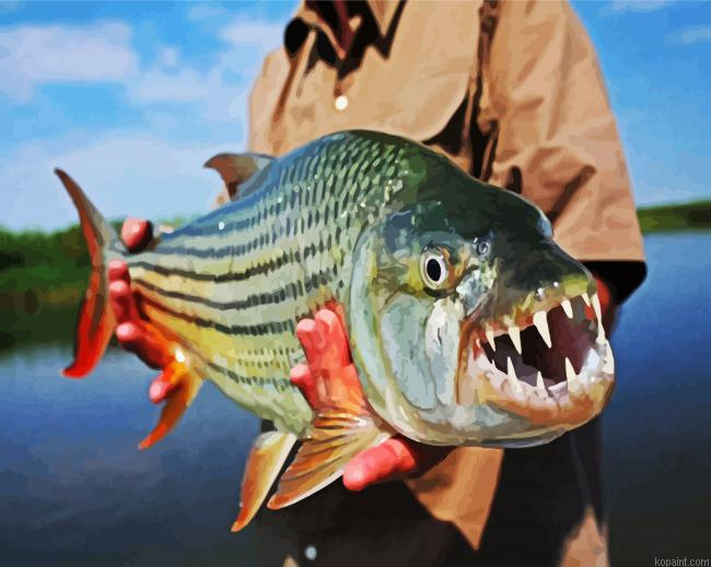 African Tigerfish Painting By Numberss.png