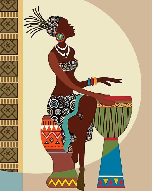 African Woman Painting By Numberss.png