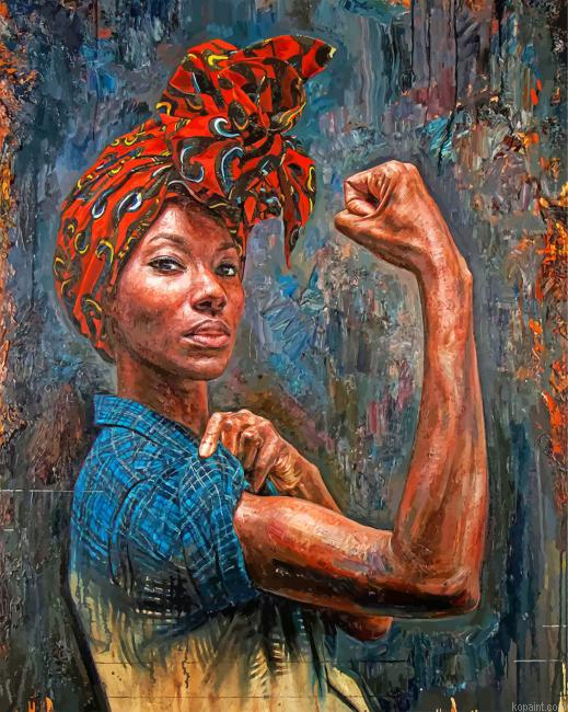 African Woman Power Painting By Numberss.png