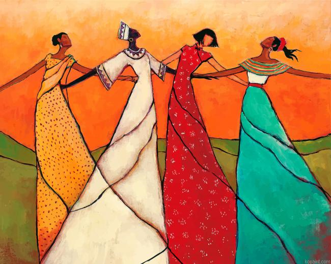 African Women Art Paint By Numbers