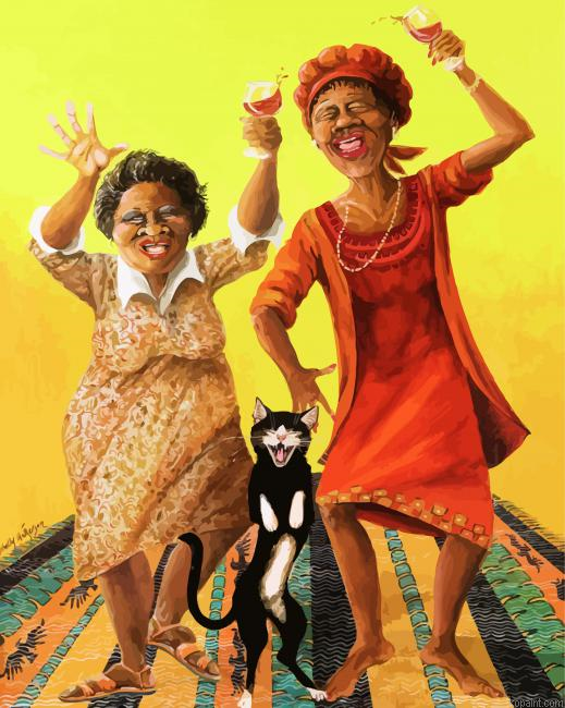 African Women Dancing Painting By Numberss.png