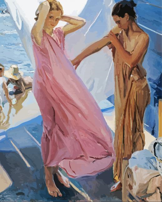 After Bathing Sorolla Paint By Numbers.png